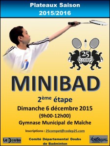 AFFICHE Minibad -2 - 2015-2016